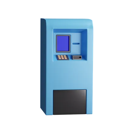 Atm Machine  3D Illustration