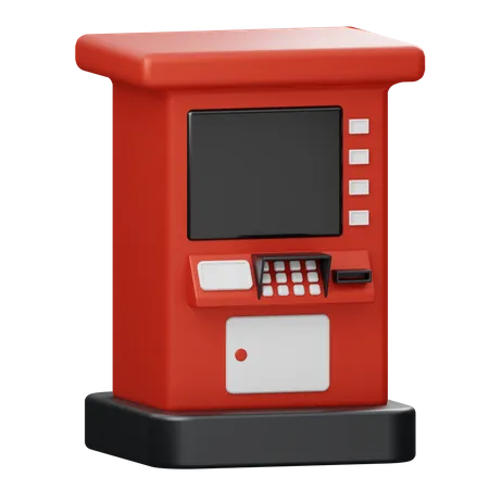 Atm Machine  3D Illustration