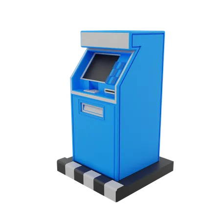 Atm Machine  3D Illustration