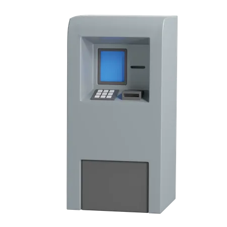 ATM Machine  3D Illustration