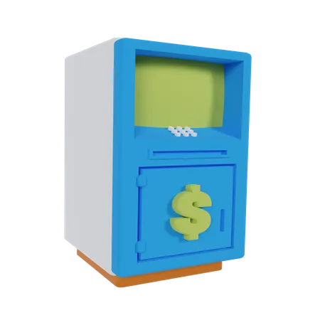 Atm Machine Cash Machine 3D Icon