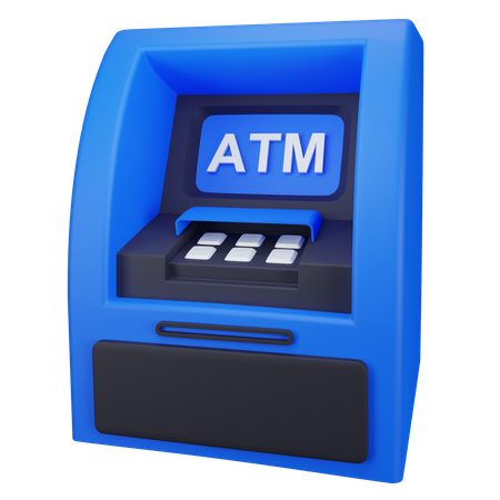 ATM Machine  3D Icon