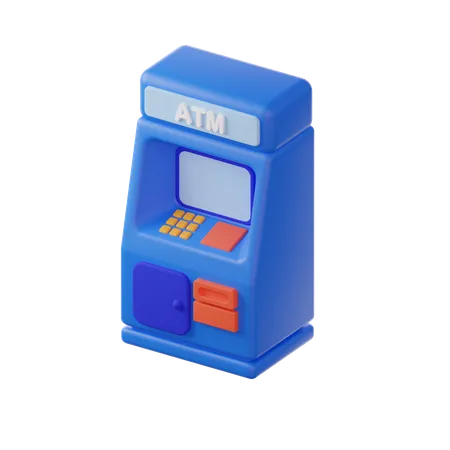 ATM Machine 3 D Icon 3D Icon