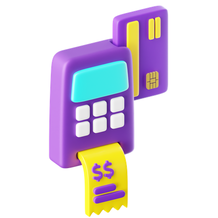Atm Payment  3D Icon