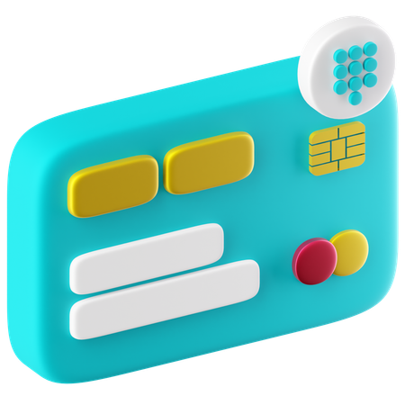 ATM PIN  3D Icon