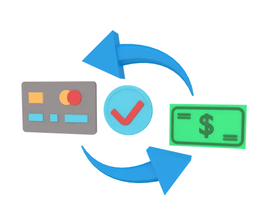 3 D Illustration Of Payment ATM Transaction Success 3D Icon