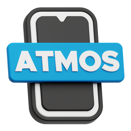 Atmósfera del teléfono inteligente  3D Icon