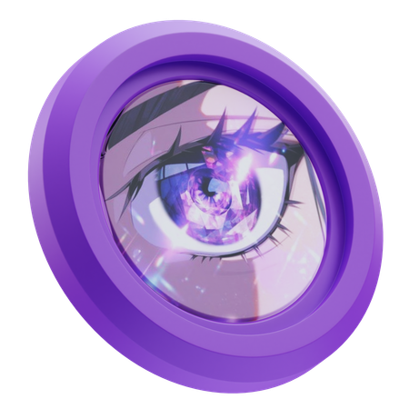 Ato i criptomoeda  3D Icon