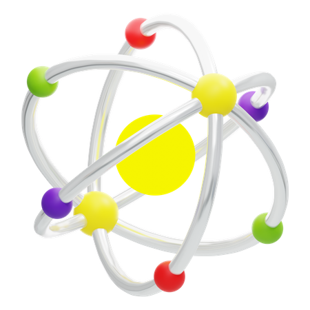 ATOM  3D Icon