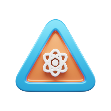 Atom  3D Icon