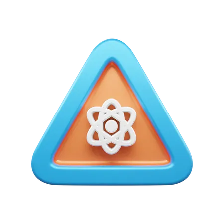 Atom  3D Icon