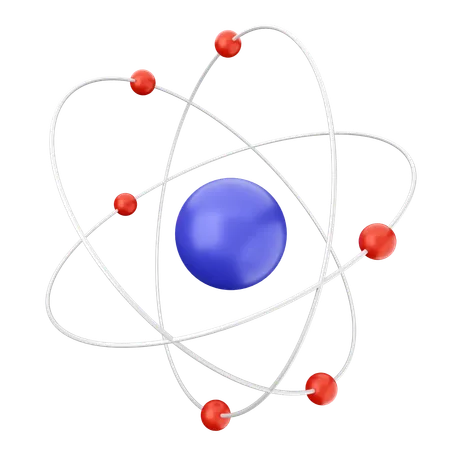 Atom Education  3D Icon