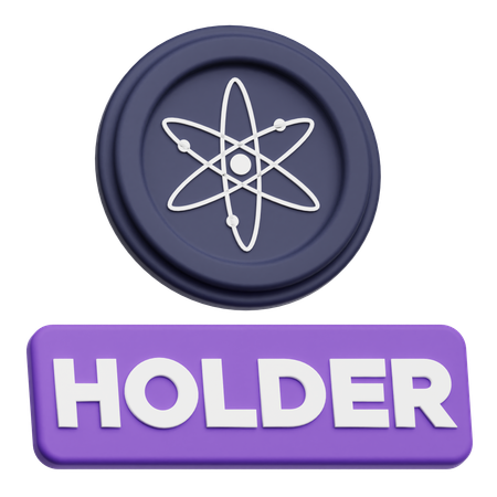 Atom Holder  3D Icon