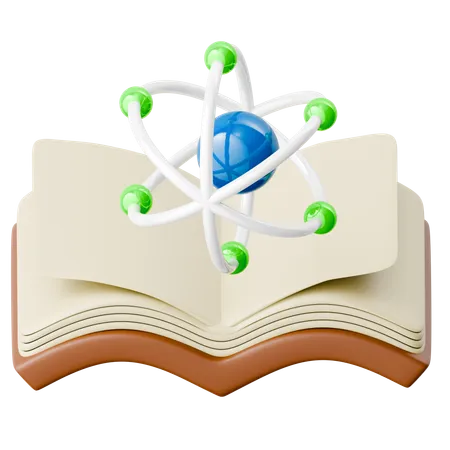 Atom Structure  3D Icon