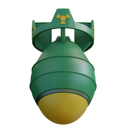 Atombombe  3D Icon