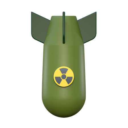 Atombombe  3D Icon