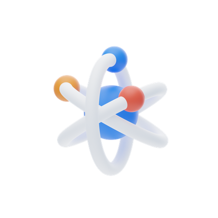 Atome  3D Icon