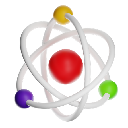 Atome  3D Icon