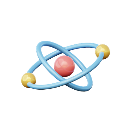 Atome  3D Icon