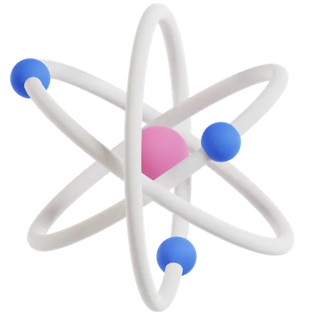 Atome  3D Illustration
