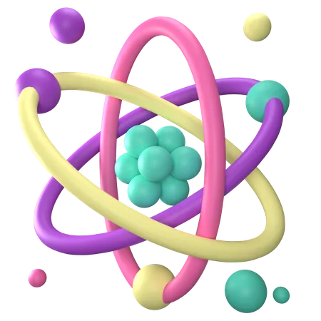 Atome  3D Icon