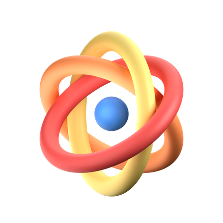 Atome  3D Icon