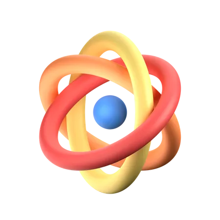 Atome  3D Icon