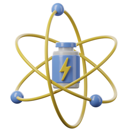 Atomenergie  3D Icon