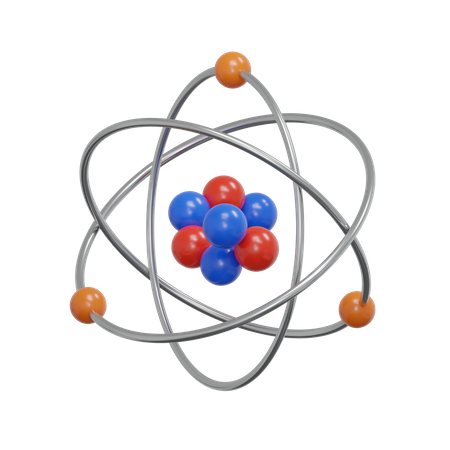 Atomic  3D Icon