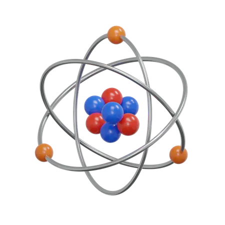 Atomic  3D Icon