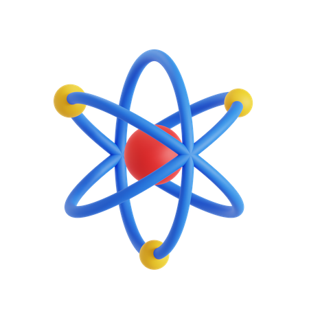 Atomic  3D Icon