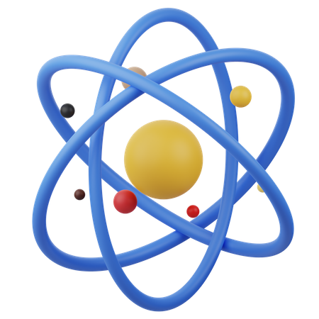 Atomic  3D Icon