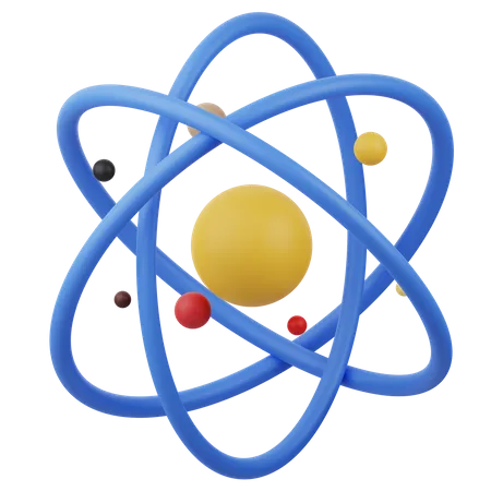 Atomic  3D Icon