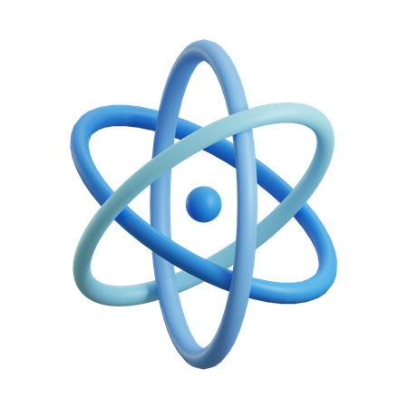 Atomic  3D Icon