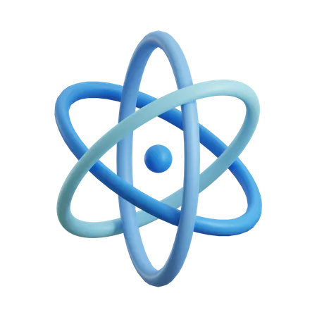 Atomic  3D Icon