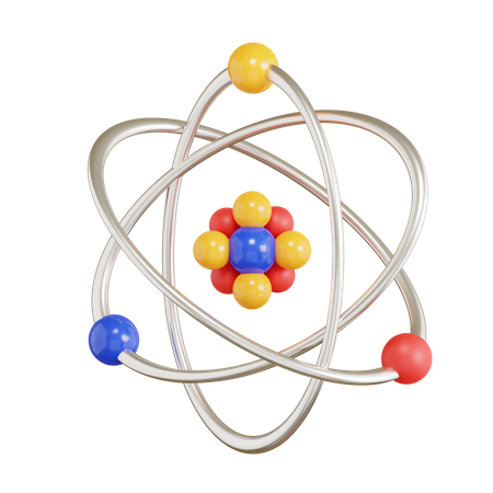 Atomic  3D Icon