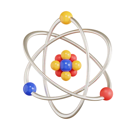 Atomic  3D Icon