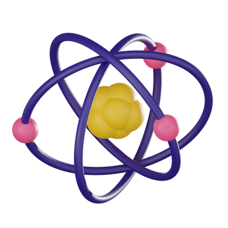 Atomic  3D Icon