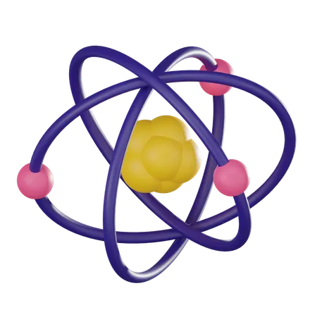 Atomic  3D Icon