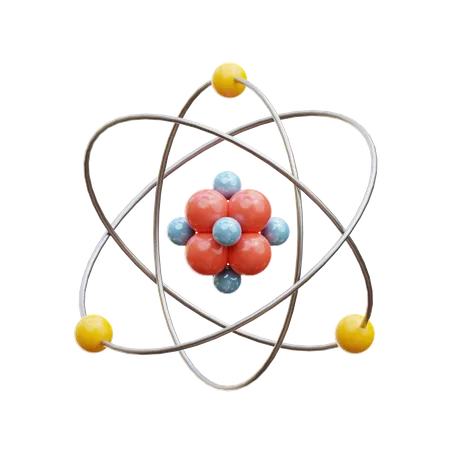 Atomic  3D Illustration