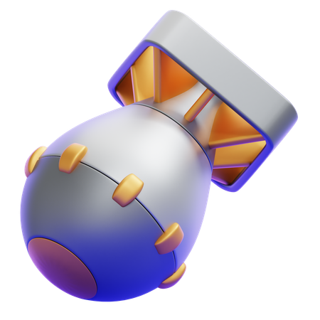 ATOMIC BOMB  3D Icon