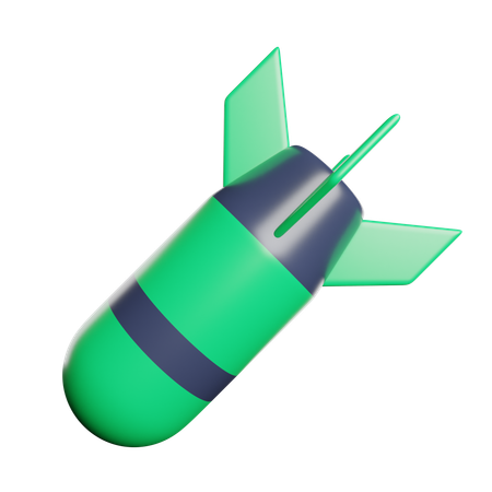 Atomic Bomb  3D Icon