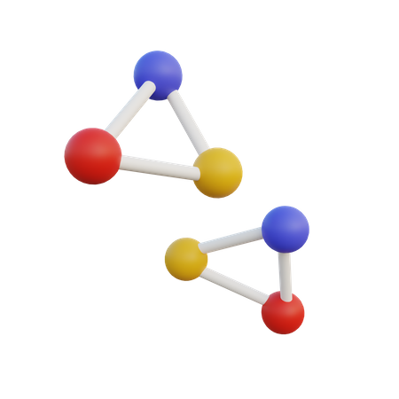 Atomic Elements  3D Icon