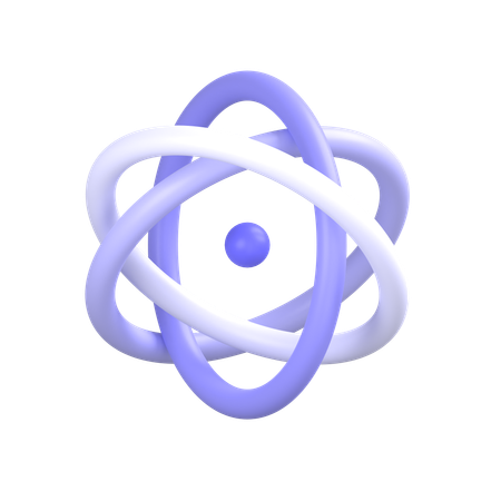 Atomic Molecules  3D Icon