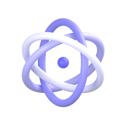 Atomic Molecules  3D Icon