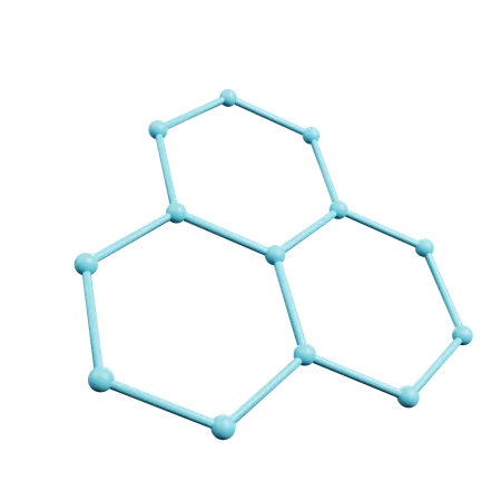 Atomic Scale  3D Illustration