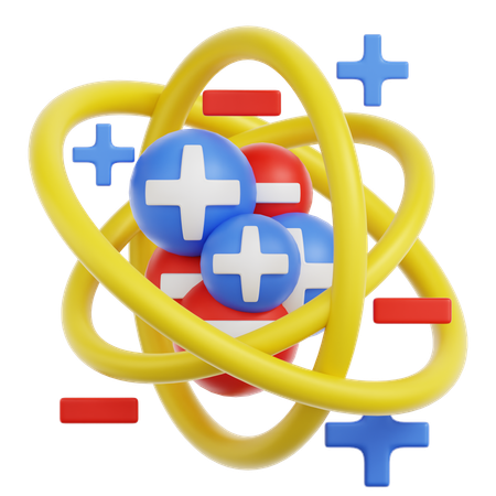 原子構造  3D Icon