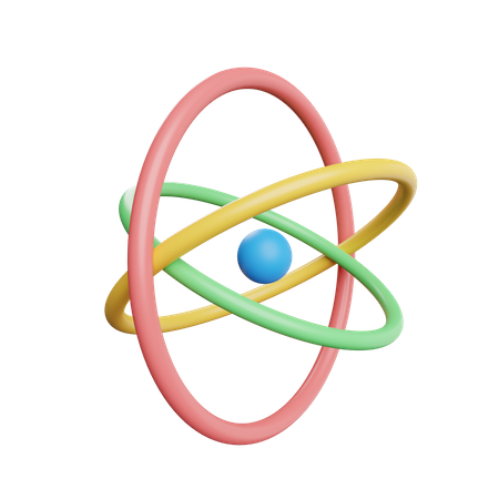 Atômico  3D Icon