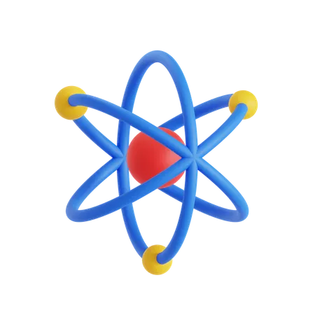 Atômico  3D Icon