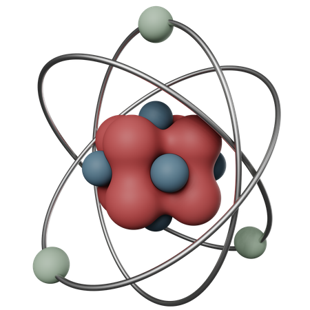 Atômico  3D Icon